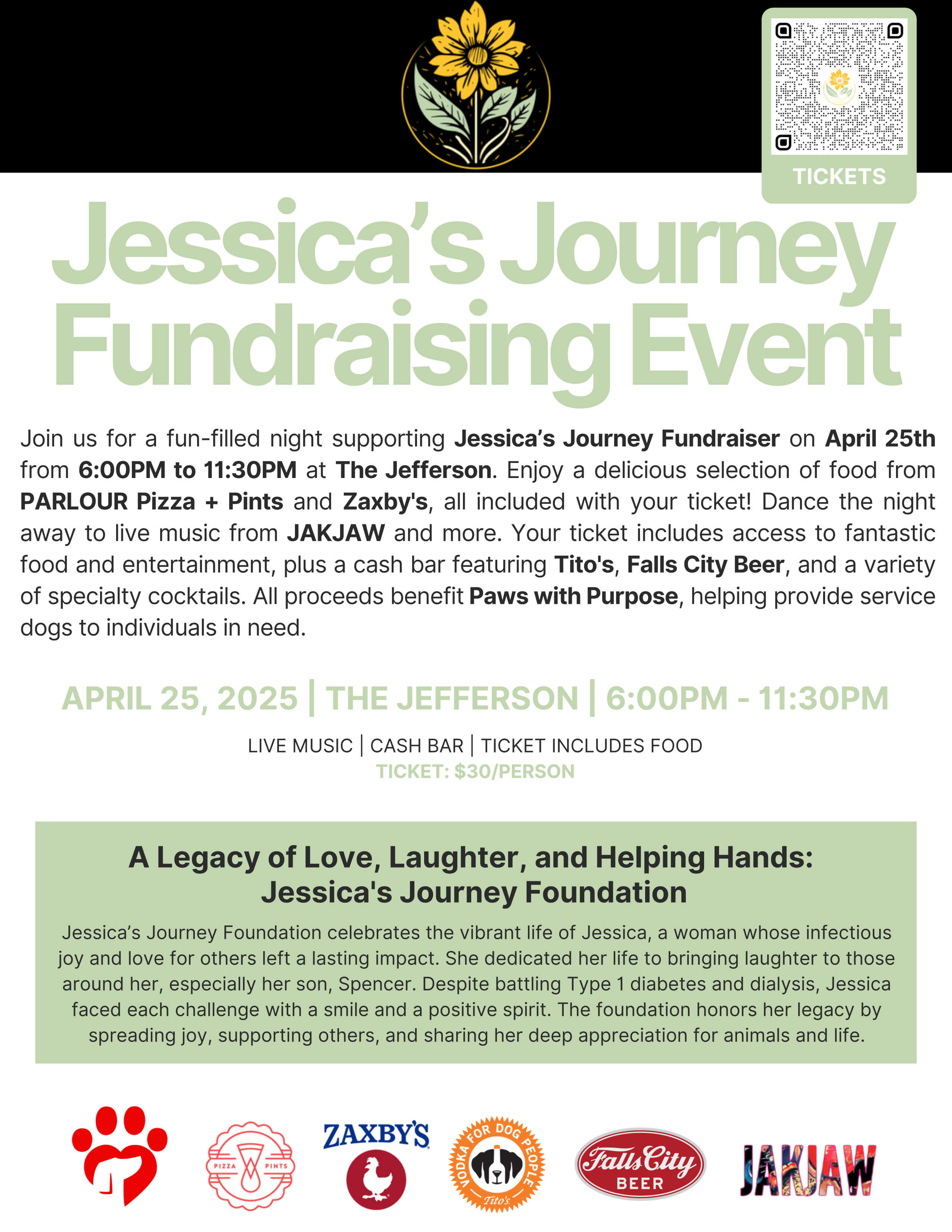 Jessica's Journey Fundraiser
